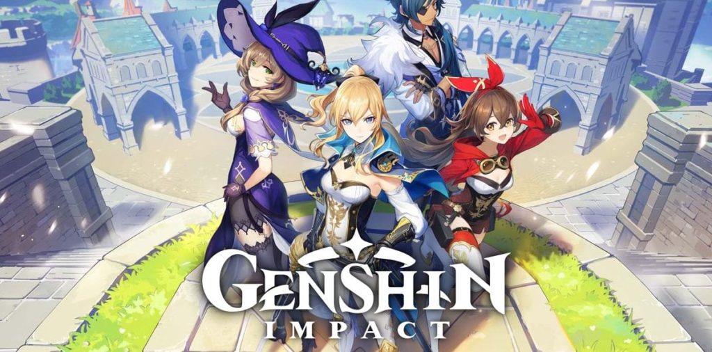 Genshin Impact is at No. 6.