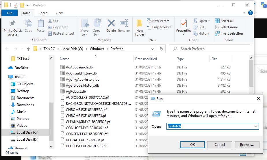 letak folder prefetch windows 10 untuk cara mengatasi laptop atau komputer lemot dan mempercepat loading