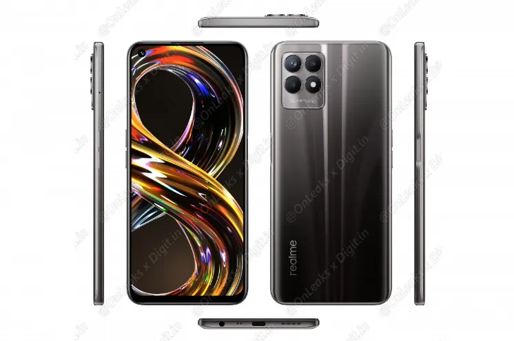 Realme 8i with 120hz display capabilities