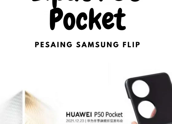 Huawei Lipat P50 Pocket result