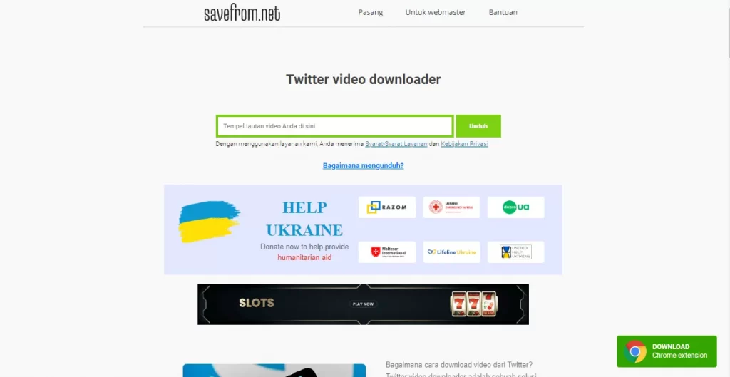 savefrom dot net juga memiliki aplikasi downloader video di samrtphone